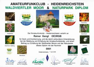 « Waldviertler Moor- und Naturpark » award
