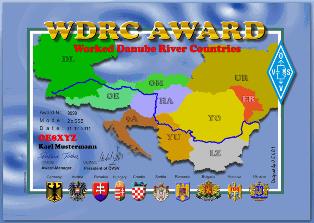« Worked Danube River Countries (WDRC) » award