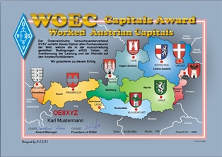 « Worked Austrian Capitals (WOEC Capitals) » award