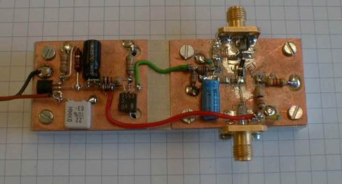 Внешний вид усилителя  430 МГц