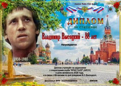 Владимир Высоцкий - 88 лет #3